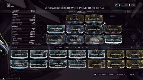 warframe desert wind build|4 Forma Desert Wind Prime Build by THeMooN85 .